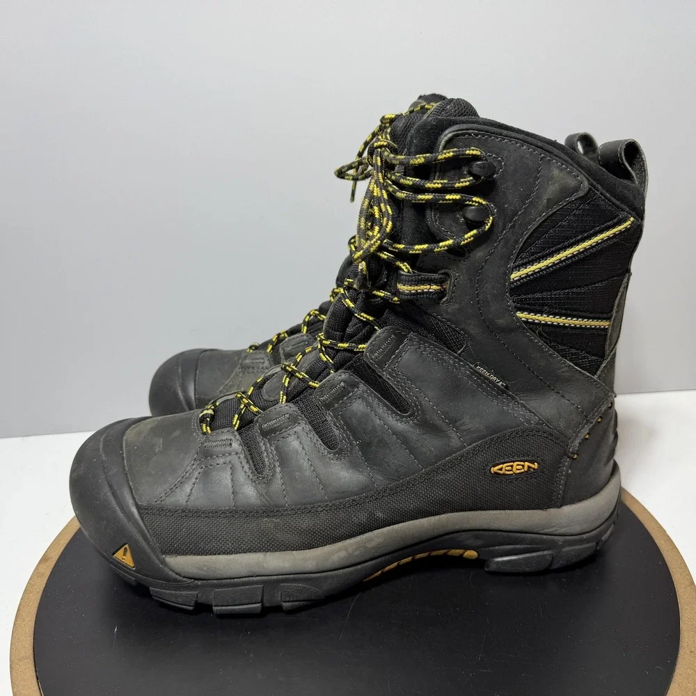 Keen Summit County Boots Mens 13 Black‎ Shellback Insulated Winter Snow Hiking